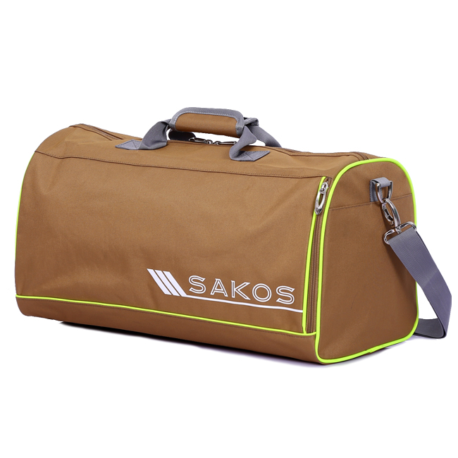 Túi du lịch Sakos Cuber (M) - Brown, kiểu dáng thời trang, màu sắc tinh tế
