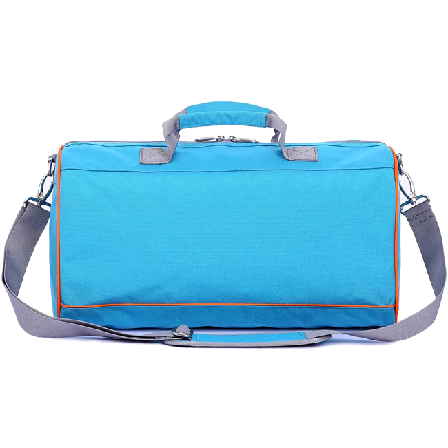Túi du lịch Sakos Cuber (S) - Blue có quai xách kép được may đính cố định rất chắc chắn vào thân túi, sức chịu tải lên tới 20kg