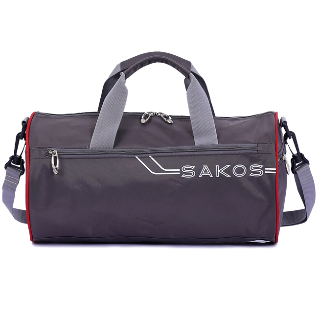 Túi thể thao - du lịch Sakos Cylinder (S) - Dark Grey, kiểu dáng đơn giản, tinh tế