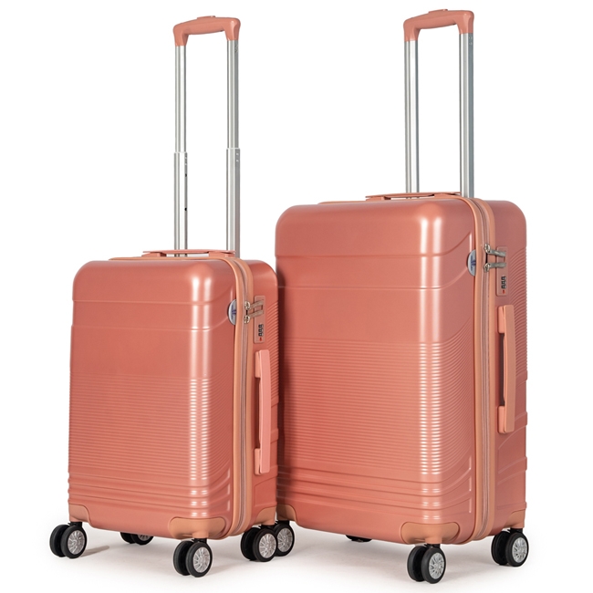 Vali kéo Hùng Phát 618 màu hồng có 2 size: 20 inch (7-10kg) và 24 inch (20-25kg)
