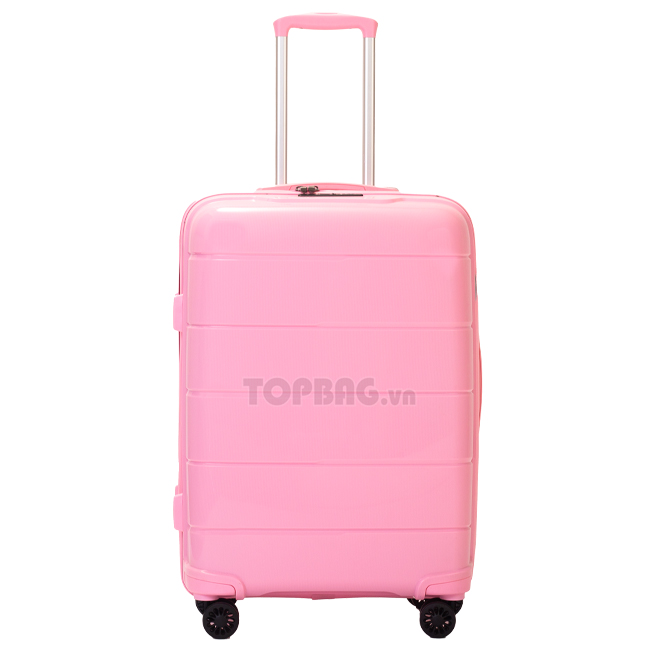 Vali kéo Travel King PP110 24 inch (M) - Pink, thiết kế thời trang, gọn gàng, tinh tế